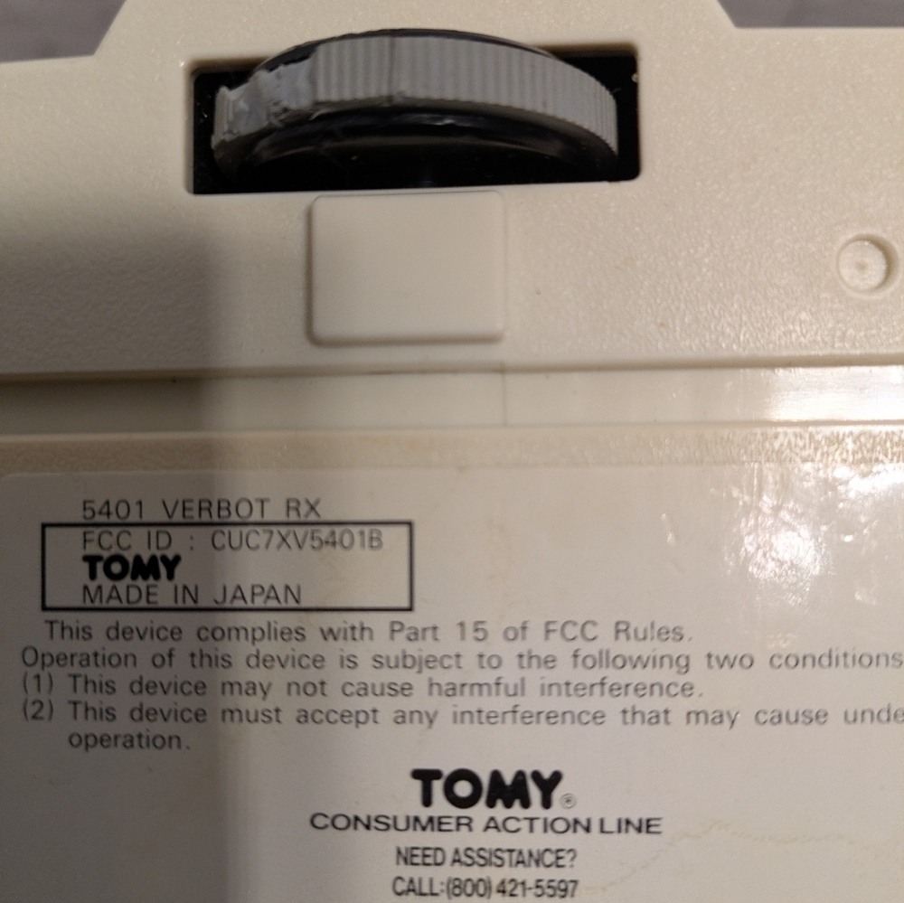 Tomy Retro Robot Action Figure - Cream and Red - Picture 7 of 9